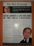 George Bush poster.